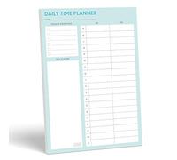 Sweetzer & Orange Time Block Planner. Undated Organizer To Do List Notepad. 7x10” Day Scheduler Productivity Task Pad. Checklist Diary, Work Journal, Appointment Pad, Daily To Do List Daybook