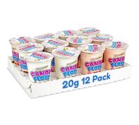 Sweetzone Candy Floss 20g x12 Pack Halal Tub | Halal cotton candy floss pots, retro fairground sweets, bulk multipack, party bags, kids treats, classic British candy