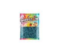 SWEETZONE Fizzy Blue Raspberry Bottles Bags 1kg Halal