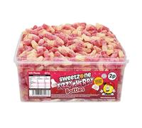 Sweetzone Fizzy Cherry Bottles 800g (350 Pieces)