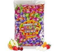 Sweetzone Fruit Chews - 1kg Bag of Sweets - Enjot the Irresistible Gummy Sweets and Chewy Sweets Fruity Candy - Experience the Burst of Fruity Flavours in Every Piece - Halal Sweets for Everyone