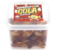 Sweetzone Mini Cola Bottles 170g x4 Pack | Mini cola bottle gummies, Halal soft chewy sweets, pack of 4 tubs, party pick and mix for all ages