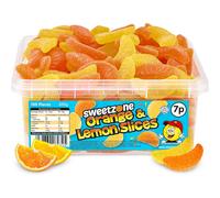 Sweetzone Orange & Lemon Slices 800g Tub - Orange and lemon flavour