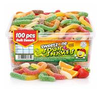 Sweetzone Sour Snakes 800g 100pcs Halal