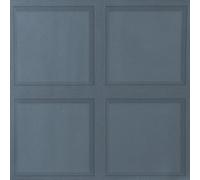 Swehooirt 3D Effect Navy Blue Wood Panel Wallpaper Vintage Textured Wall Paper Roll Living Room Feature Wallpaper for Bedroom Adults Hallway and Stairs Retro Feature Wall Panelling