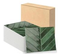 Swehooirt Adhesive Tiles Kitchen 3D Tile Stickers Wall Tiles Self-Adhesive Tiles Kitchen, Adhesive Tiles Bathroom Wall 10-Piece Herringbone Pattern Dark Green (29 x 23 cm)