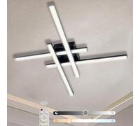 Sweier LED Ceiling Light Dimmable, 28W Modern Ceiling Lamps Linear Geometric Design LED Boards, Ceiling Lights with Memory Function for Living Room Bedroom Kitchen Hallway