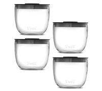 S'well 12810-B19-39300 Food Container, 18/8 Stainless Steel, Clear