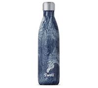 S'well Stainless Steel Water Bottle Azurite Marble – Triple-Insulated & Leak-Proof, 750ml Blue