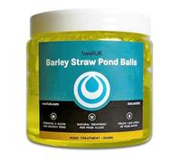 Swell Barley Straw Pond Balls 300ml tub. Barley Straw for Ponds to act as Pond Cleaner and Algae Treatment