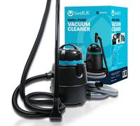 Swell Compact Pond Vacuum Wet And Dry - Powerful Sludge And Algae Remover With Accessories For Garden Fish Ponds