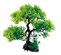 Swell Green Olive Tiered Tree Artificial Plant Aquarium Décor