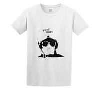 Swell Maps Punk Rock Retro Cotton Round Neck Tee for Men T-Shirt White