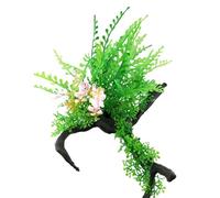 Swell Narrow Fern Combination On Dead Wood Artificial Plant Aquarium Décor