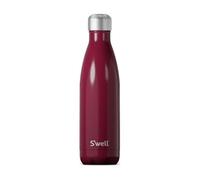 S'well Original Water Bottle, Wild Cherry, 500ml. Vacuum-Insulated Drinks Bottle Keeps Drinks Cold and Hot - BPA-Free Stainless Steel Hydration Bottle for On The Go