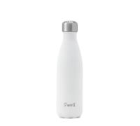 S'well Water Bottle Moonstone – Vacuum-Insulated Stainless Steel, 500ml, White