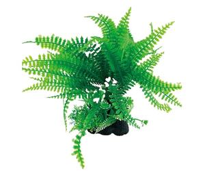 Swell Pointed Green Fern Artificial Plant Aquarium Décor