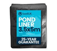 Swell Pond Liner 3.5X5M - 035mm Thick 25 Year Guarantee For Garden, Fish And Koi Ponds Swell Uk