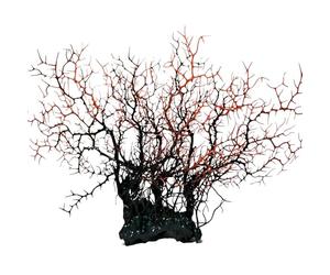 Swell Red Coral Tree Artificial Decor Aquarium Décor