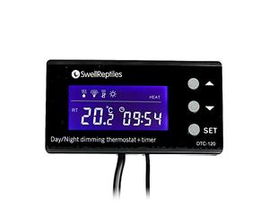 Swell Reptiles Digital Day/Night Dimming Thermostat with Timer and Temperature Controller.