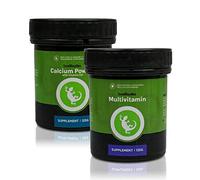 Swell Reptiles MultiVitamin and Calcium Powder with Vitamin D3 Pack for Reptiles and Exotic Pets
