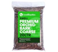 Swell Reptiles | Premium Coarse Pine Bark | Substrate for Reptiles | 20 Litres