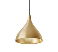 Swell Single XL Pendant Medium Brass