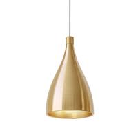 Swell Single XL Pendant Narrow Brass