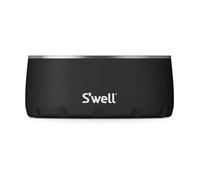 S'well Stainless Steel Dog Bowl - for Small to Medium Size Dogs - 16oz, Onyx - Non-Slip and No-Spill Design with Rubber Bottom, and Dishwasher Safe - BPA-Free Pet Bowl for Food and Water