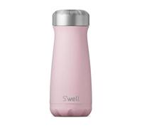 S'well Stainless Steel Traveler - Triple-Layered Vacuum-Insulated Travel Mug Keeps Coffee, Tea and Drinks Cold and Hot - BPA-Free Water Bottle, Pink Topaz