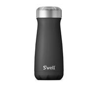 S'well Stainless Steel Traveler - Triple-Layered Vacuum-Insulated Travel Mug Keeps Coffee, Tea and Drinks Cold and Hot - BPA-Free Water Bottle, Onyx