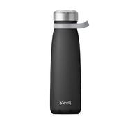 S'well Stainless Steel Traveler With Handle, 40oz, Onyx, Triple Layered Vacuum Insulated Containers Keeps Drinks Cold for 60 Hours and Hot for 20, BPA Free, Easy Carrying On the Go