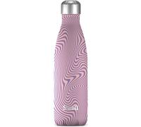 S'well Stainless Steel Water Bottle, 17 Fluid ounces, Lavender Swirl, Triple-Layered Vacuum-Insulated Containers Keeps Drinks Cold for 36 Hours and Hot for 18, Perfect for On the Go