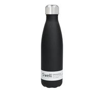 S'well Stainless Steel Water Bottle - 500ml - Onyx - Triple-Layered Vacuum-Insulated Containers Keeps Drinks Cold for 36 Hours and Hot for 18 - with No Condensation - BPA-Free - Perfect for On the Go