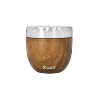 S'well S'well Teakwood Eats 2-in-1 Food Bowl in Brown S'well Brown