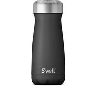 Swell Black Onyx 470ml Wide Mouth Thermo Traveler Silver