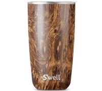 Swell Azurite Marble 530ml Thermos Tumbler With Lid Blue