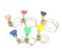 Swell UK Double End Wire Hose Clips Garden Pond Pipe (12mm (1/2in))