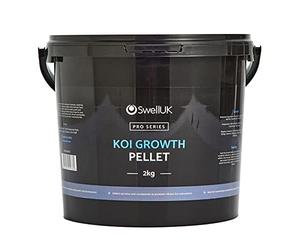 Swell UK Pro Koi Growth Pellet Tub | Pond Fish Food Including Koi and all Cold-Water Fish | Premium Nutrition (2kg)