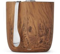 S'well Unisex's Ice Bucket + Tongs, Teakwood, 2L