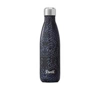 S'well Vacuum Insulated Stainless Steel Water Bottle, 500mL, Black Bora