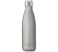 S'well Vacuum insulated Stainless Steel Water Bottle, 500mL, Silver Lining