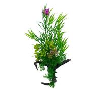 Swell Watergrass Combination On Dead Wood Artificial Plant - Large