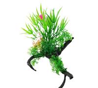 Swell Watergrass Combination On Dead Wood Artificial Plant - Small