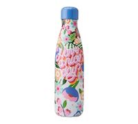 S'well x Steffi Lynn Stainless Steel Water Bottle, 500ml, Artist Collab, Triple Layered Vacuum Insulated Containers Keeps Drinks Cold for 36 Hours and Hot for 18, BPA Free, Perfect for On the Go