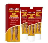 SwellCare Advanced Lymphatic Drainage Massage Cream, Swellclear Massage Oil for Legs, Fast-Absorbing, Suitable for All Skin Types (3pcs)