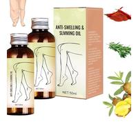 Swellclear Massage Oil for Legs, Anti Cellulite Oil for Leg Massag, Ginger Oils Reduce Leg Swelling Naturally - Feel Relief in Every Step, for Women and Men (#2pcs)