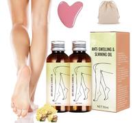 Swellclear Massage Oil for Legs, Lymphrelief Massage Oil for Legs and Feet, Promote Blood Circulation, Help Relax Relieve Leg Fatigue - Feel Relief in Every Step (2)