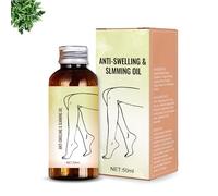 Swellclear Massage Oil for Legs,Natural Lymphatic Drainage Oil for Swelling Relief, Fast-Absorbing, Non-Greasy, Relieves Heavy, Tired Legs, Skin-Safe Formula for Men and Women (1)