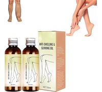 Swellclear Massage Oil for Legs, Swell Clear Lymphatic Drainage Massage Oil, Reduce Leg Swelling Naturally for Women & Men, Natural, Non-Greasy, Fast-Absorbing, Suitable for All Skin Types (2)